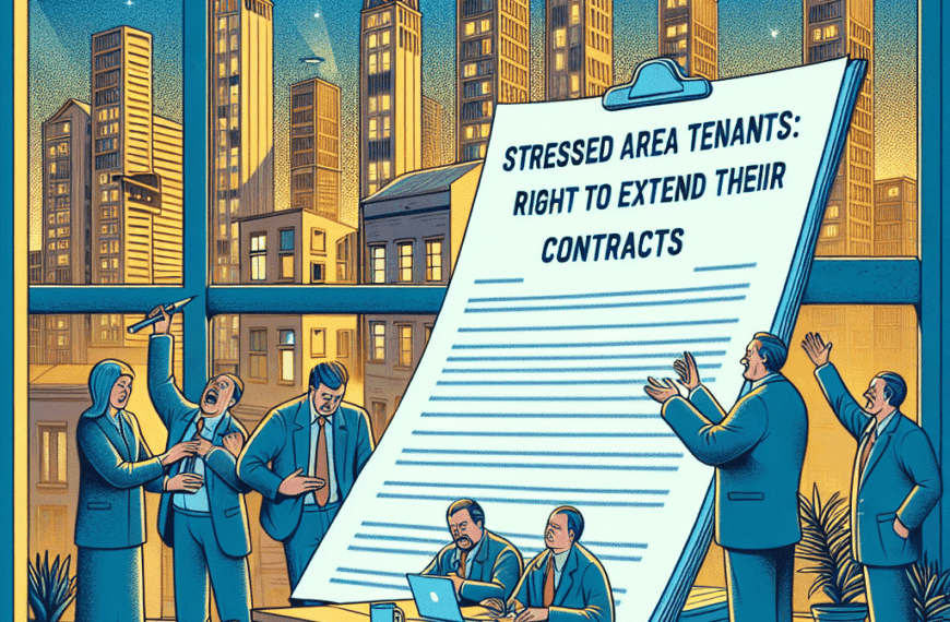 Prórrogas para Inquilinos en Zonas de Conflicto: Garantías en sus Contratos de Alquiler