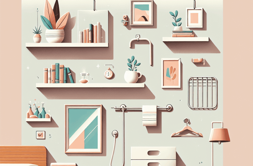 Instalaciones Sin Taladro: Soluciones Prácticas y Desmontables para Tu Hogar