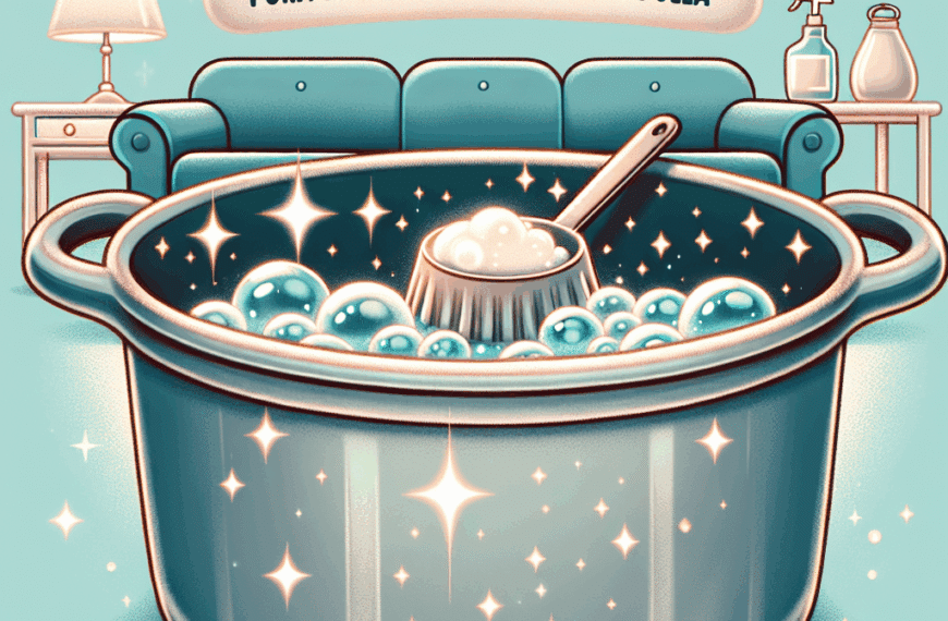 La Receta Perfecta para Limpiar Tu Sofá con una Tapadera de Olla