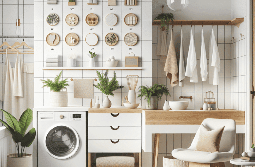 Optimiza tu Baño: 5 Consejos para una Lavandería Funcional y Nórdica