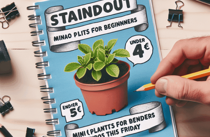 Descubre Este Viernes en Lidl: Mini Plantas para Principiantes por Menos de 4 Euros