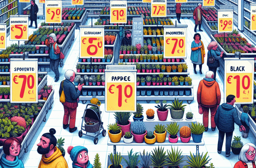 Lidl Presenta Mini Plantas para Principiantes a Precios Increíbles Este Viernes