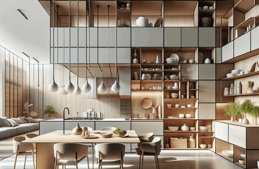 Más Espacio, Más Sabor: Innovaciones en Diseño y Almacenamiento para el Comedor