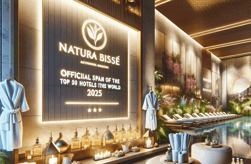 Natura Bissé, Marca Oficial del Spa en Los 50 Mejores Hoteles del Mundo 2025