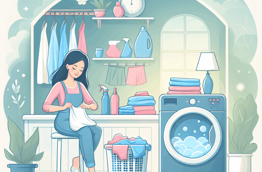 Nueve Estrategias Infalibles para Hacer la Colada Sin Estrés