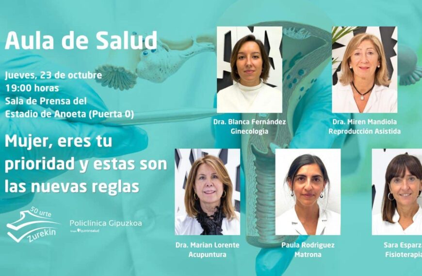 Nueva Aula de Salud en Policlínica Gipuzkoa: Enfocada en el Bienestar Femenino