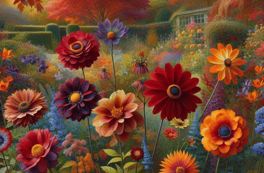 Ocho Flores Otoñales que Iluminan y Revitalizan tu Jardín
