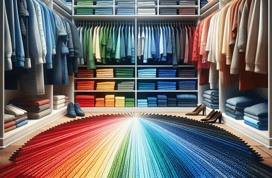 Organiza Tu Armario: La Guía Esencial para Clasificar Ropa por Tipo y Color