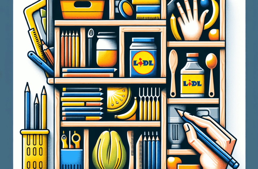 Organizadores de Cajones Lidl: La Solución Accesible para Maximizar Espacios en Cocinas Pequeñas