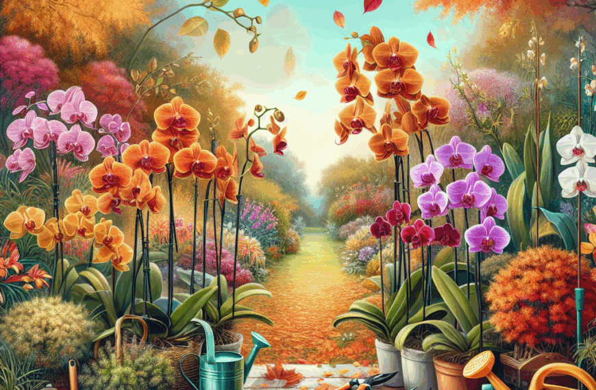 Otoño en Acción: Secretos para Revitalizar tus Orquídeas de Cara a la Primavera