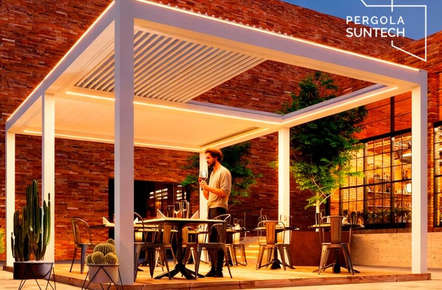 Pérgolas Sun Tech: Innovación en Confort y Sostenibilidad