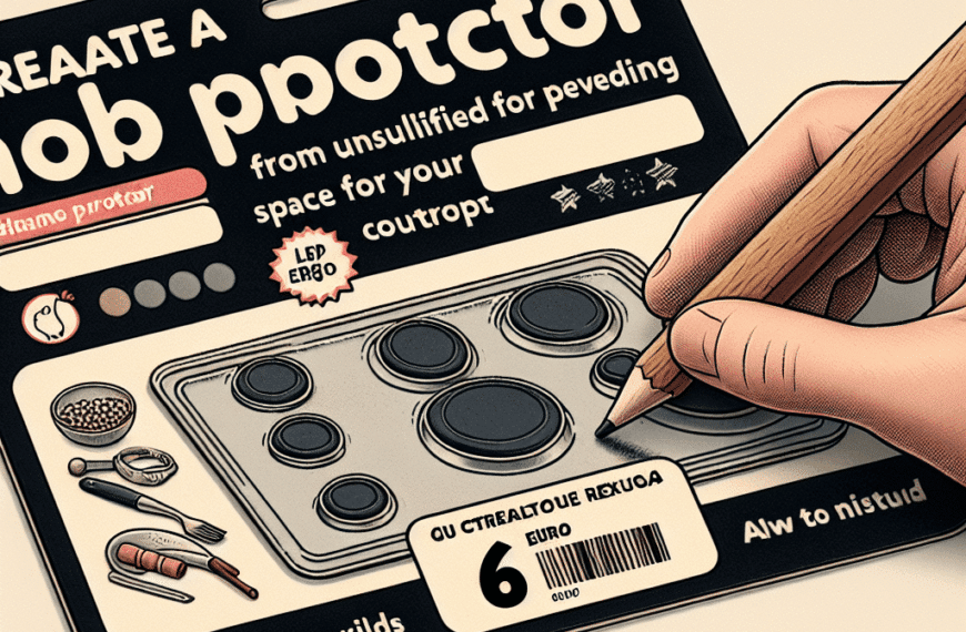 Aumenta tu Espacio: Protector para Vitrocerámica de Lidl por Menos de 6 Euros