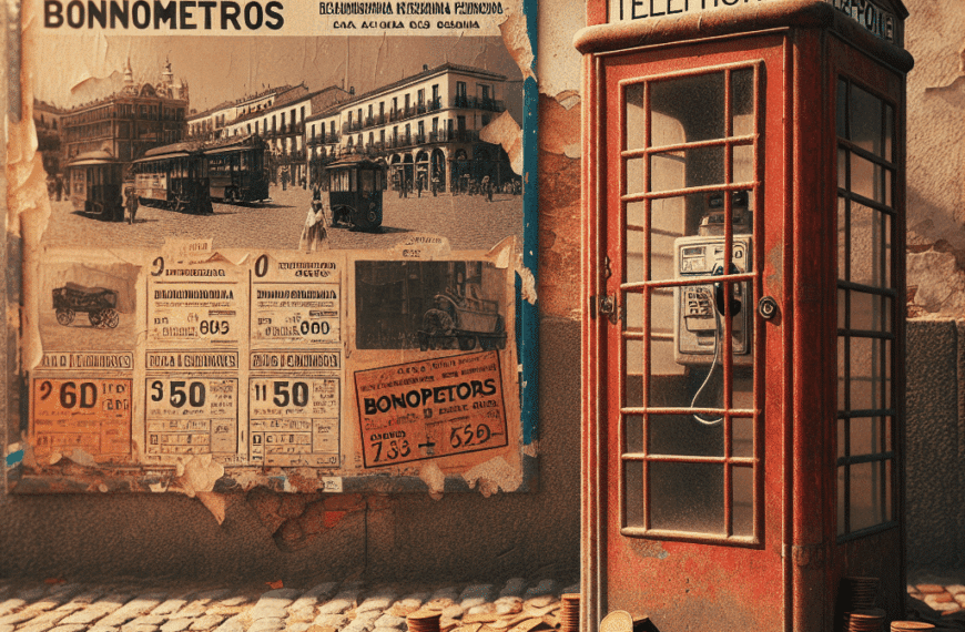 Recuerdos de una España pasada: cabinas, bonometros y pesetas en nuestra infancia