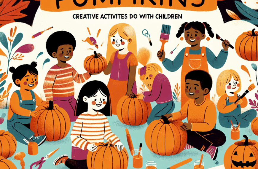 Reinventar Calabazas: Actividades Creativas para Hacer con Niños