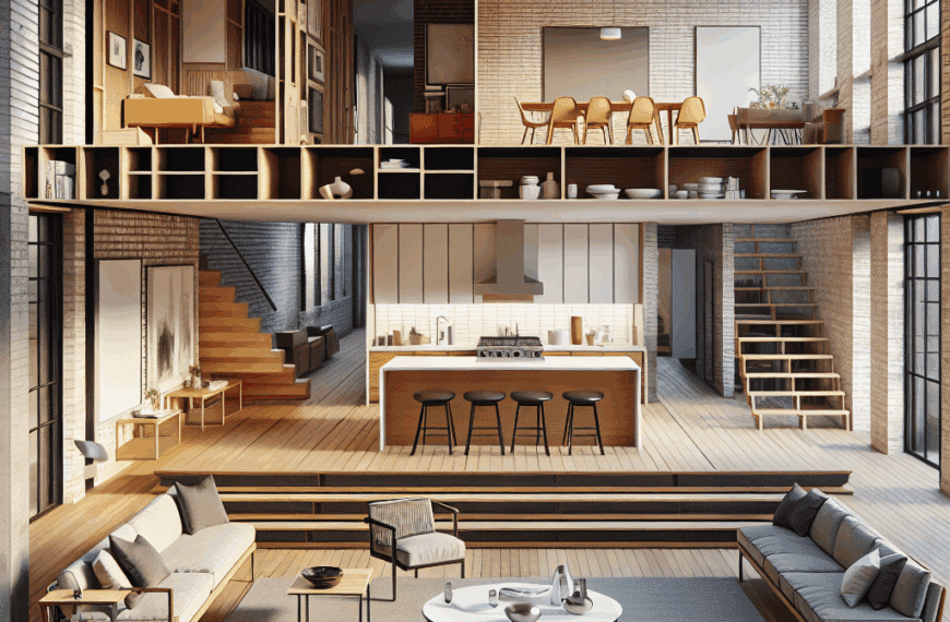 Renovación de un Dúplex de los 60: Espacios Abiertos y Cocina Moderna Sin Fronteras