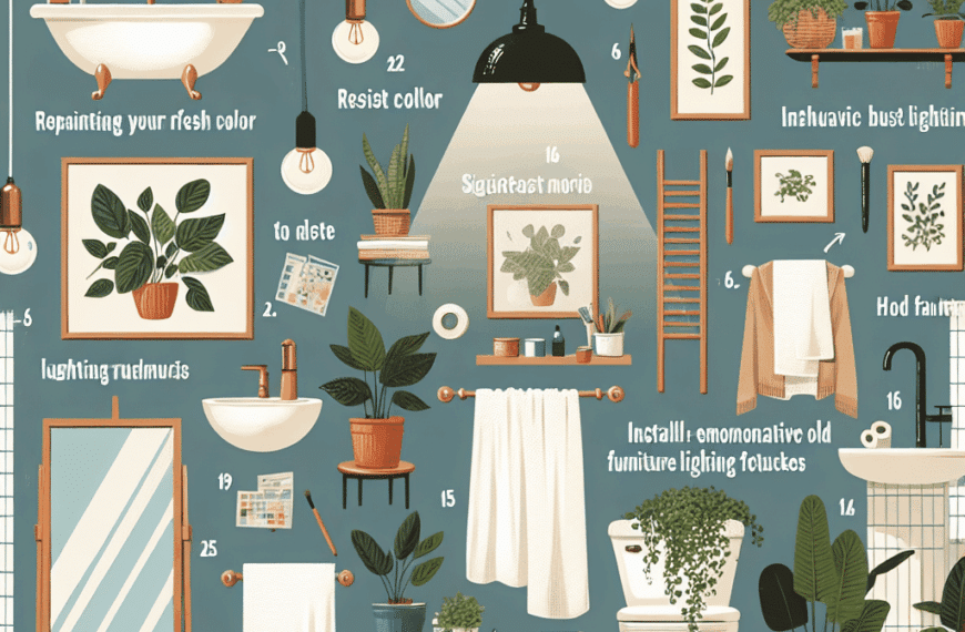 Transforma Tu Baño con un Presupuesto Reducido