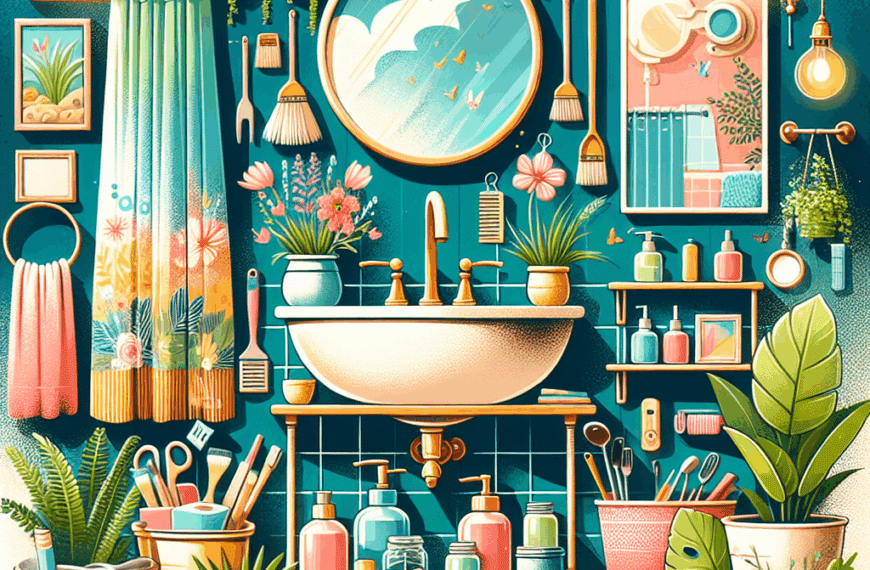 Renueva Tu Baño Sin Gastar de Más: Ideas Creativas y Económicas