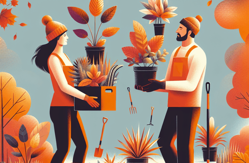 Reubicación de Plantas en Octubre: Estrategias para Adaptarse al Descenso de Temperaturas