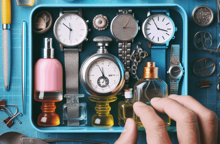 Transforma Envases de Mini Perfumes en un Elegante Organizador de Accesorios y Relojes