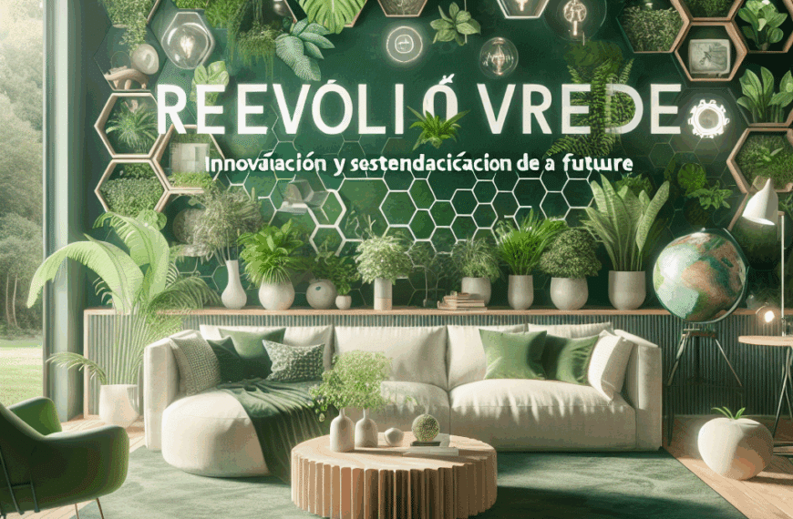 Revolución Verde: Innovación y Sostenibilidad en la Decoración del Futuro