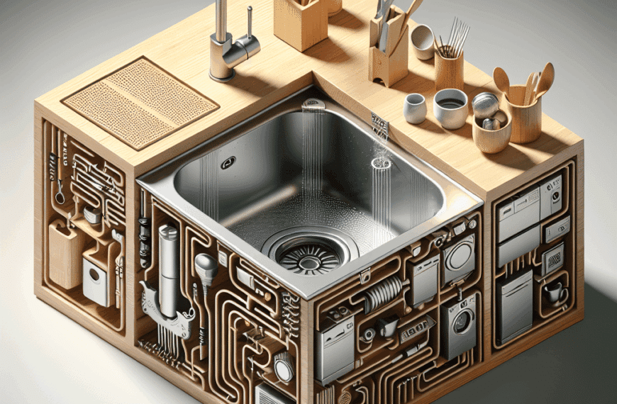 Integración Eficiente del Fregadero en Cocinas Compactas