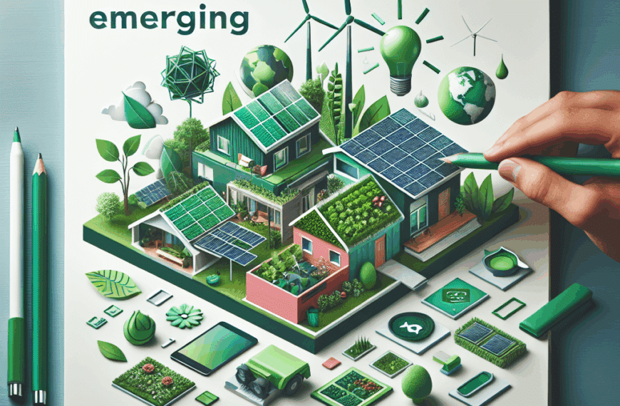 Tendencias Emergentes en Diseño Sostenible y Funcionalidad Innovadora