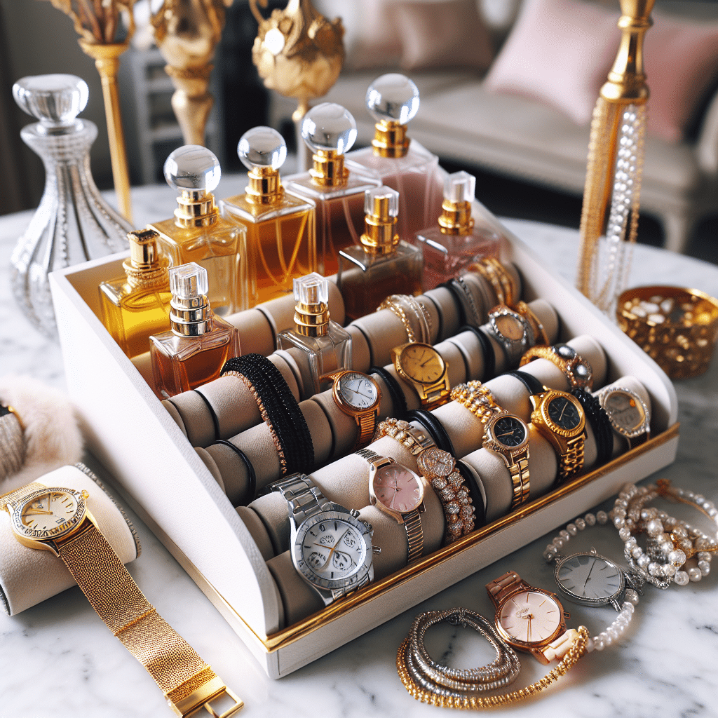 Transforma Envases de Mini Perfumes en un Elegante Organizador de Relojes y Accesorios