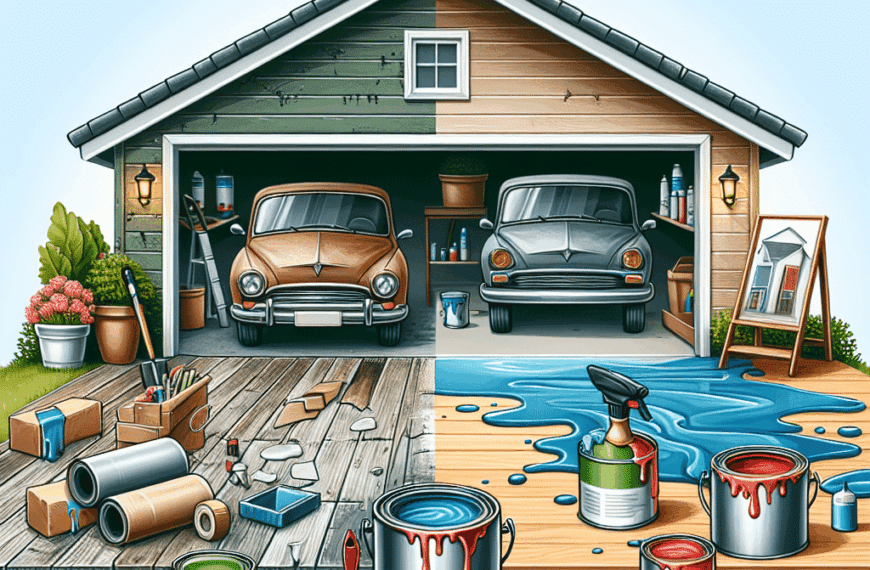 Renueva Tu Garaje: Guía Definitiva para Pintar con Epoxi y Modernizar Su Estilo