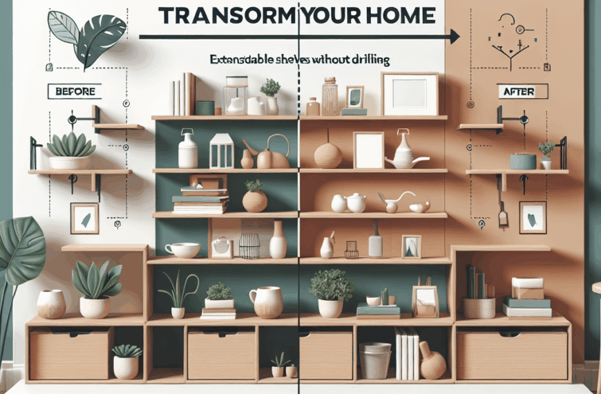 Transforma Tu Hogar: Estantería Extensible Sin Taladro en Promoción