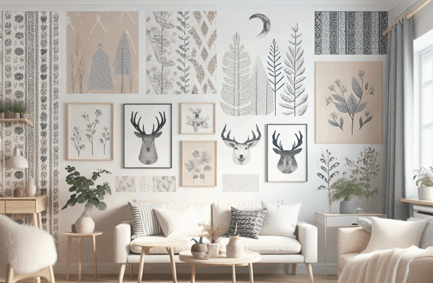 Transforma Tu Hogar: Ideas de Papeles de Pared con Estilo Nórdico para Cada Espacio