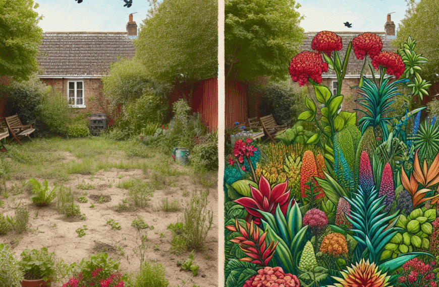 Transforma Tu Jardín con el Poder de Estas Dos Plantas