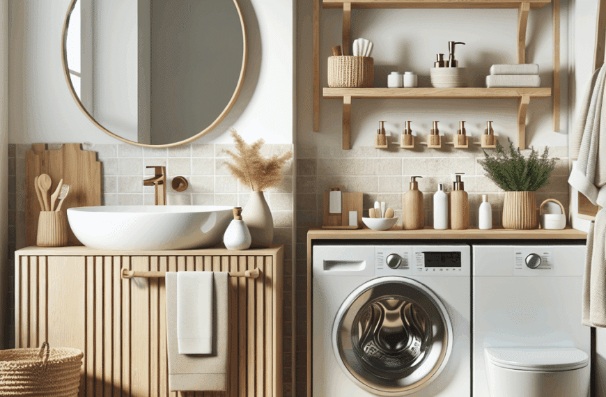 Transforma tu Baño: 5 Claves para una Lavandería Estilosa y Funcional al Estilo Nórdico