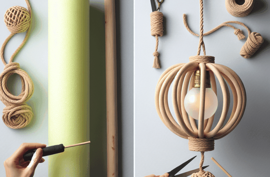 Transforma tu Flotador de Piscina en una Lámpara Colgante con Encanto Natural