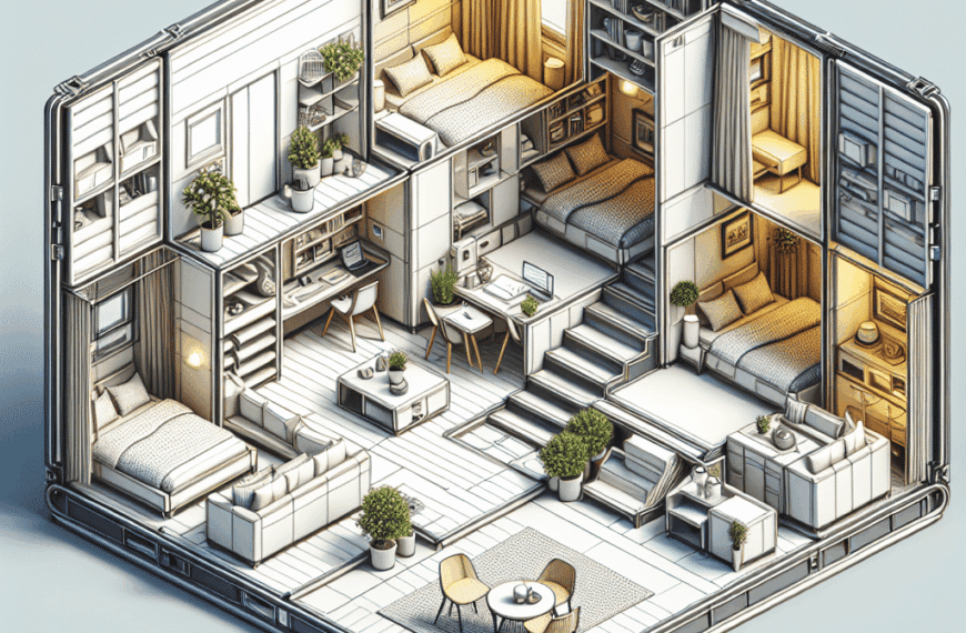 Casa Modular con Hasta Cuatro Dormitorios