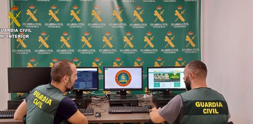 La Guardia Civil de Ciudad Real desmantela tres grupos criminales dedicados a diferentes modalidades de ciberestafas bancarias