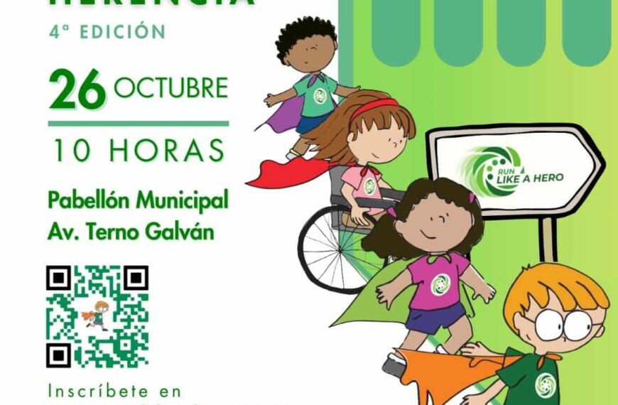 Herencia ultima la IV Run Like Hero: una cita deportiva y solidaria que busca superar los 1.000 participantes