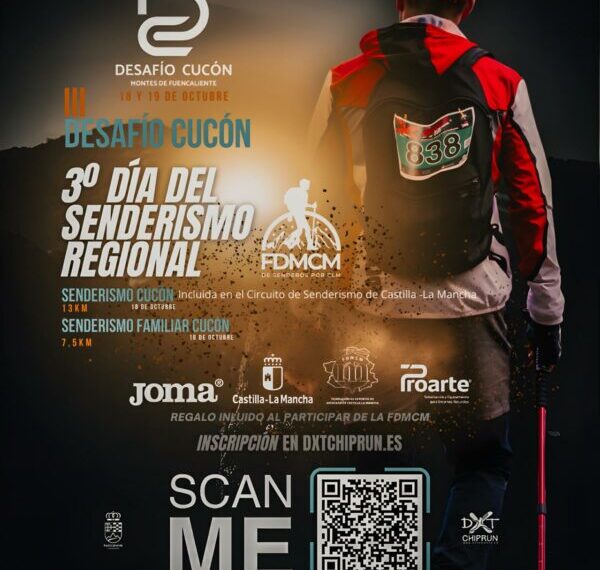 ¡No te pierdas la oportunidad! Últimos días para inscribirte en el 3º Día del Senderismo Regional: Desafío CUCÓN en Fuencaliente (18 de octubre)