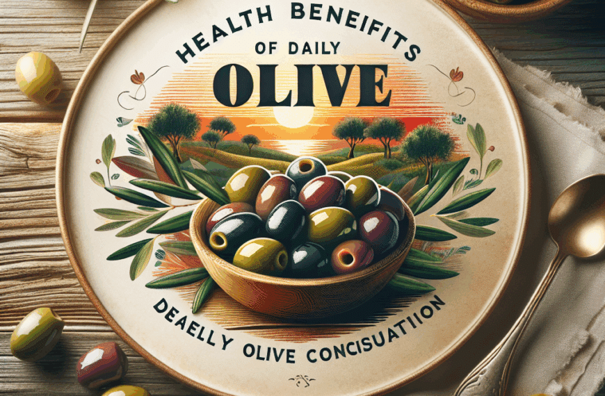 Beneficios para la Salud del Consumo Diario de Aceitunas