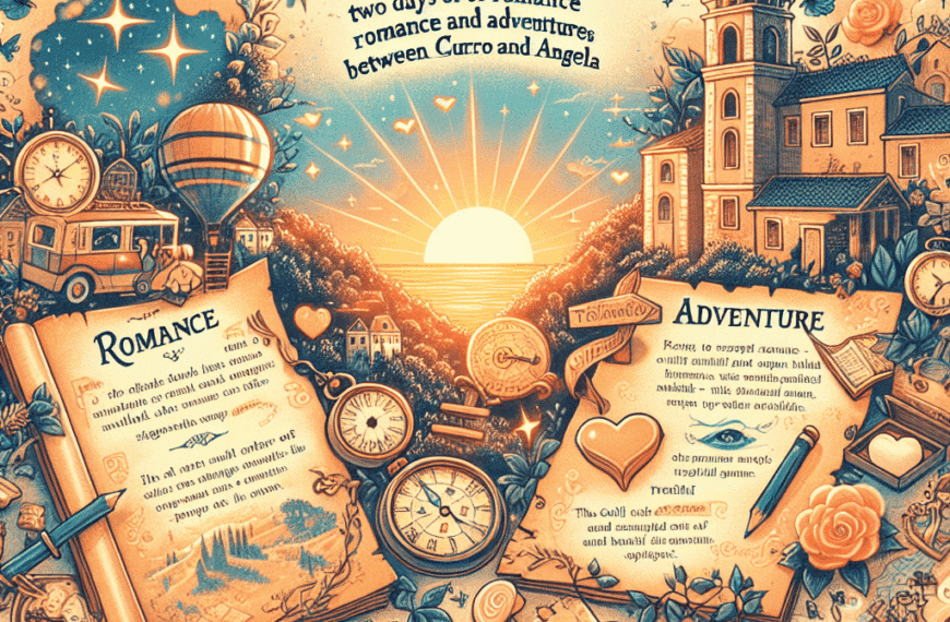 Escapada de Sueños: Dos Días de Romance y Aventuras entre Curro y Ángela