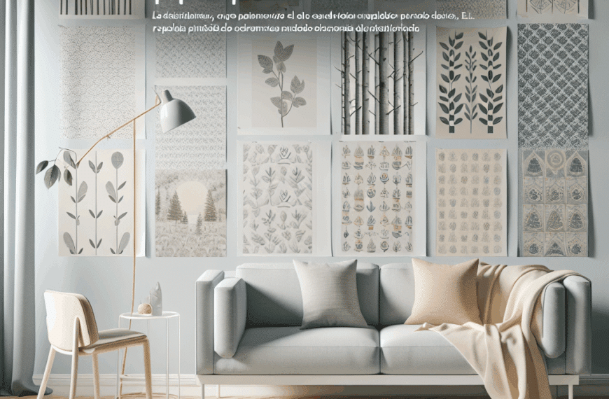 Descubre el Encanto del Diseño Sueco con los Papeles Pintados de Photowall
