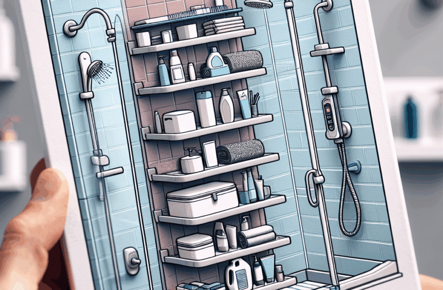 Estantería de Ducha Carrefour: Innovadora y Compacta sin Necesidad de Taladro