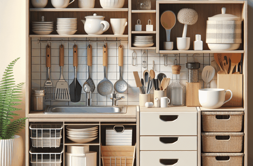 Descubre la Magia de Organizar tu Cocina: Consejos de Marie Kondo para Espacios Pequeños