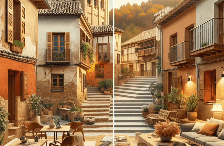 Estilo Ibérico Contemporáneo: Transformación de las Viviendas Rústicas en Pueblos