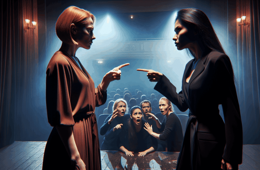 Conflicto en Escena: Cruce de Acusaciones entre las Protagonistas