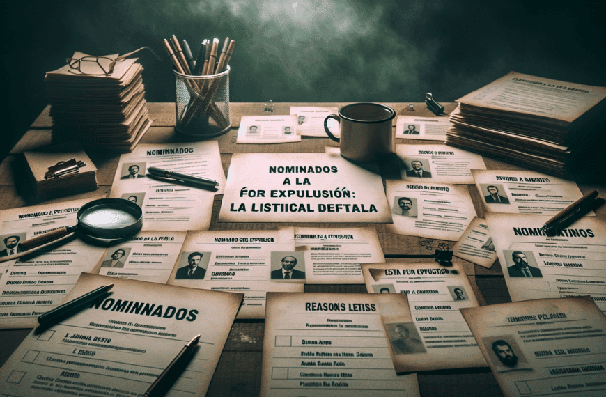 Nominados a la Expulsión: La Lista Definitiva