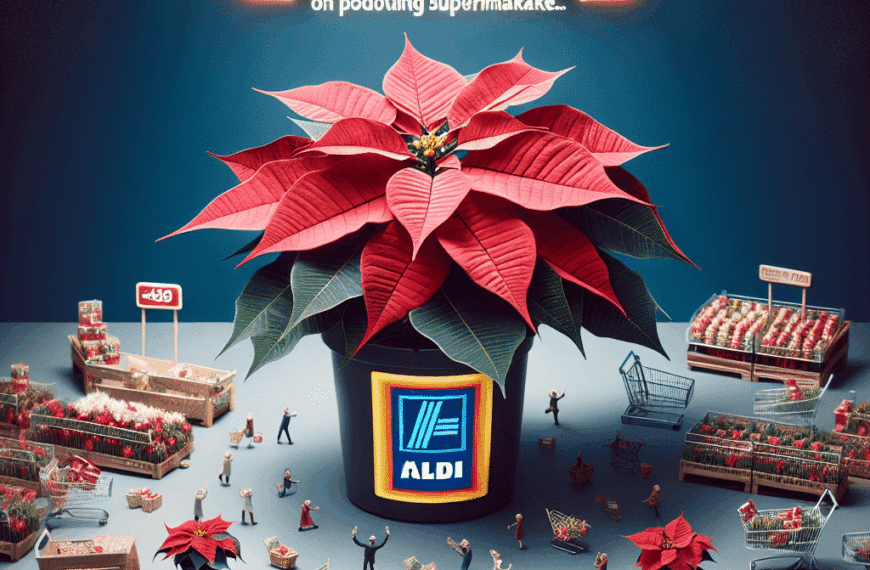 Aldi Supera a Lidl con Oferta Imbatible en Flores de Pascua