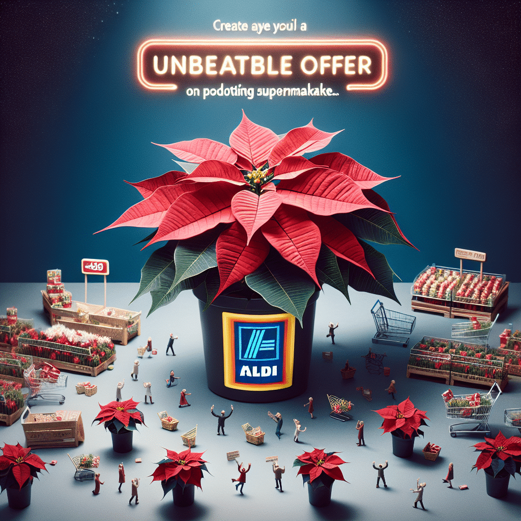 Aldi Supera a Lidl con Oferta Imbatible en Flores de Pascua