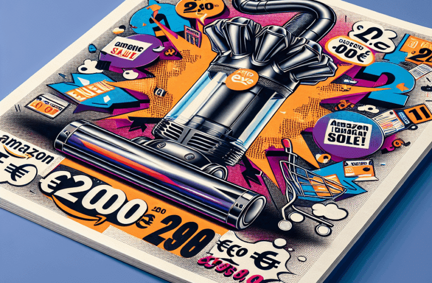 Aprovecha el Descuento de Más de 200 Euros en Aspiradoras Dyson: Éxito de Amazon Este Black Friday