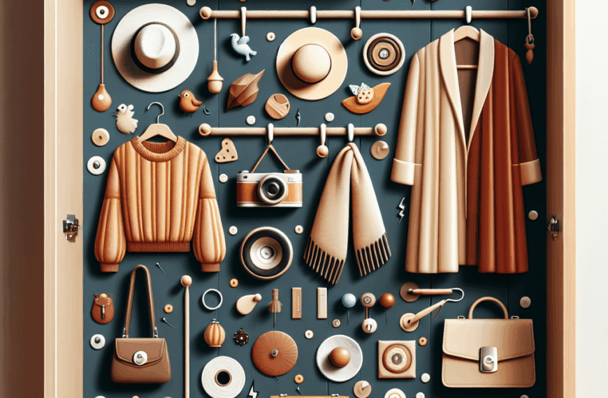 Armario sin Daños: Soluciones sin Taladro para Colgar tus Objetos