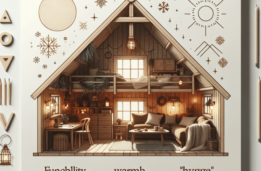 Ático Escandinavo: Funcionalidad y Luz Diurna, Calidez y Hygge Nocturno